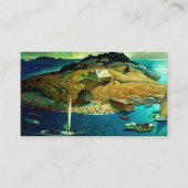 Carte De Visite Funérailles de l'île, 1939 par Newell Convers Wyet (Devant)