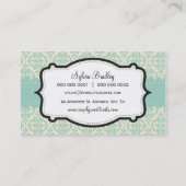 CARTE DE VISITE :: funky damask 2L (Dos)