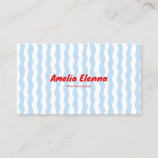 carte de visite funky soft (Devant)