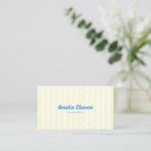 carte de visite funky soft (Debout devant)