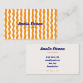 carte de visite funky soft (Devant / Derrière)