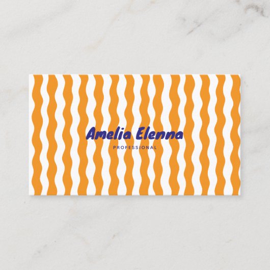 carte de visite funky soft (Devant)