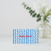 carte de visite funky soft (Debout devant)