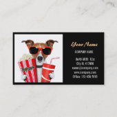 Carte De Visite Funny chiot chien chat animal hôpital vétérinaire (Devant)