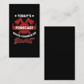 Carte De Visite Funny Craftsman Woodworker Carpenter Father (Devant / Derrière)