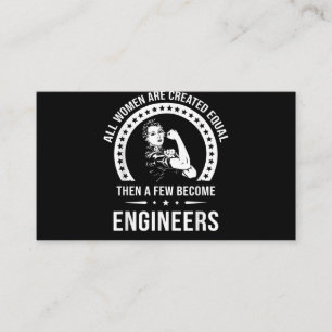Carte De Visite Funny Engineer For All Women