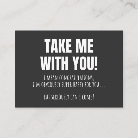 Carte De Visite Funny Farewell Mug For Coworker Leaving Goodbye Bo (Devant)