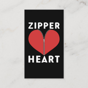 Carte De Visite Funny Open Heart Chirurgie Récupération Bypass