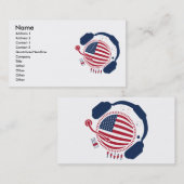 Carte De Visite Funny_Record (Devant / Derrière)