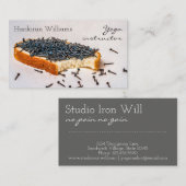 Carte De Visite Funny unique moniteur de yoga personnalisable (Devant / Derrière)