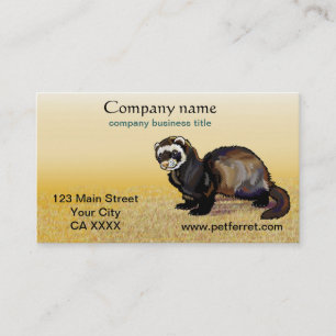 Carte De Visite furet