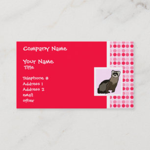 Carte De Visite Furet mignon