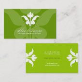 Carte De Visite Fusée florale de 311 chaux (Devant / Derrière)