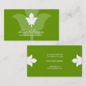 Carte De Visite Fusée florale de 311 chaux (Devant / Derrière)