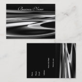 Carte de visite fusion argent (Devant / Derrière)