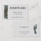 Carte De Visite fußpfCollege (Devant / Derrière)