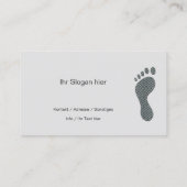 Carte De Visite fußpfCollege (Dos)