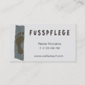 Carte De Visite fußpfCollege (Devant)