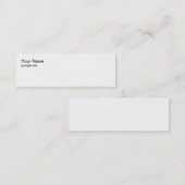 Carte de visite futé (Devant / Derrière)