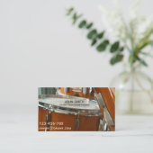 Carte De Visite Fûts / Professeur de percussion (Debout devant)