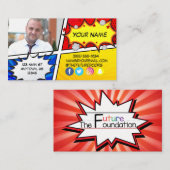 Carte De Visite Future Foundation Superhero 2 (Devant / Derrière)