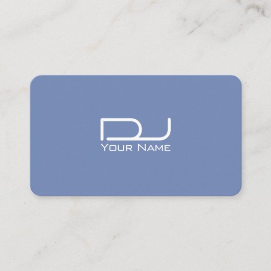 Carte De Visite Futuriste moderne de logo audacieux géant (Devant)