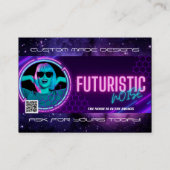 Carte de visite FuturisticNOISE (Devant)