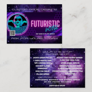 Carte de visite FuturisticNOISE
