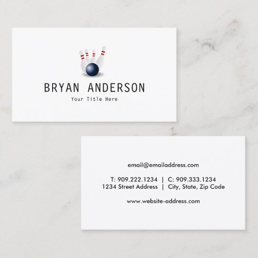 Carte De Visite [fuzzy]Bols (Devant / Derrière)