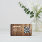 Carte De Visite Gabarits de menuiserie pour professionnels de la m (Debout devant)