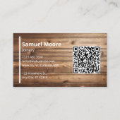 Carte De Visite Gabarits de menuiserie professionnelle (Devant)