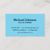 Carte De Visite Galaxie géométrique abstraite colorée (Dos)