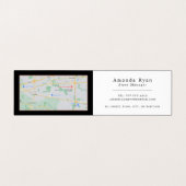 Carte De Visite Galaxie Sci-Fi, Astronome, Astronomie Store (Intérieur déplié)