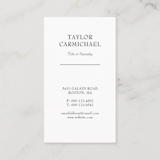 Carte De Visite Galaxies et espace noir d'étoiles (Dos)