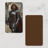 Carte De Visite Galeena, Défenseur du Signet du peuple (Devant / Derrière)