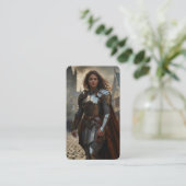 Carte De Visite Galeena, Défenseur du Signet du peuple (Debout devant)