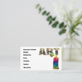 Carte De Visite Galerie d'art contemporain moderne (Debout devant)