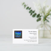 Carte De Visite Galerie d'art Magasin de détail (Debout devant)