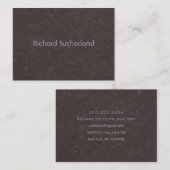 Carte De Visite Galerie III (Devant / Derrière)