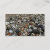 Carte De Visite Galets de granit dans le lac Tenaya à Yosemite (Dos)