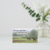 Carte de visite galopant des chevaux (Debout devant)