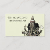 Carte De Visite Ganesh (Dos)