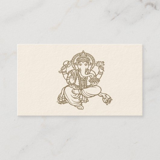 Carte de visite Ganesh (Devant)