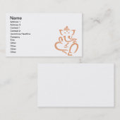 Carte De Visite Ganesha (Devant / Derrière)