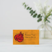 Carte De Visite Gants de boxe (Debout devant)