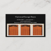 Carte De Visite Garage Porte Services Nouveau design (Devant)