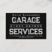 Carte de visite Garage Services (Devant)