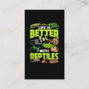 Carte De Visite Garçons Filles Reptiles Lizard Gecko Dragon Porté