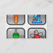 Carte De Visite Garcya.us_ScienceIcons, Nom, Adresse 1, Adresse... (Dos)