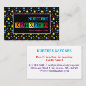 Carte De Visite Garde colorée d'amusement (Devant / Derrière)